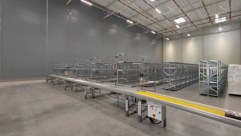 Zabezpieczenia przeciwpożarowe magazynu przechowywania akumulatorów litowo-jonowych